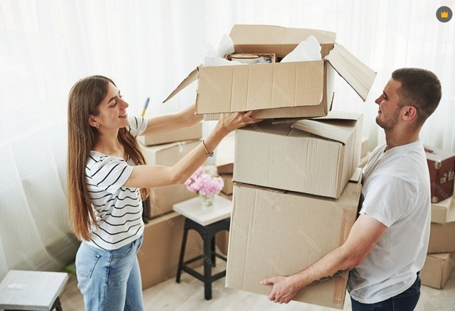 stěhování věcí